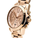 Michael Kors Bradshaw Rose Gold Dial Rose Gold Steel Strap Watch for Women - MK5503