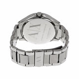 Armani Exchange Hampton Chronograph Blue Dial Silver Steel Strap Watch For Men - AX2178