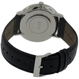 Hugo Boss Jackson Black Dial Black Leather Strap Watch for Men - 1513369