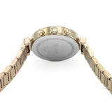Hugo Boss Flawless Chronograph Silver Dial Rose Gold Steel Strap Watch for Women -1502531