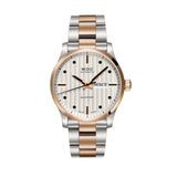 Mido Multifort Automatic Silver Dial Two Tone Steel Strap Watch For Men - M005.430.22.031.80