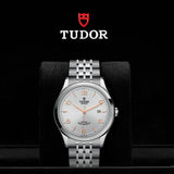 Tudor 1926 Automatic Diamonds Silver Dial Silver Steel Strap Watch for Men - M91650-0003