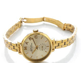 Marc Jacobs Sally Champagne Gold Dial Gold Steel Strap Watch for Women - MBM3363