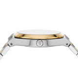 Michael Kors Lennox Three-Hand White Dial Two Tone Steel Strap Watch for Women - MK7464