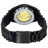 Citizen Tsuyosa Automatic Camouflage Black Dial Black Steel Strap Watch For Men - NJ0155-87E