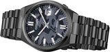 Citizen Tsuyosa Automatic Camouflage Black Dial Black Steel Strap Watch For Men - NJ0155-87E