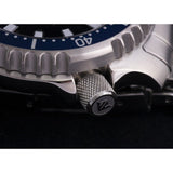 Citizen Promaster Fugu Limited Edition Diver's 200m Automatic Black Dial Silver Steel Strap Watch For Men - NY0098-84E