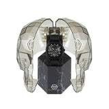 Philipp Plein High-Conic Automatic Black Dial Black Silicone Strap Watch for Men - PWRAA0923