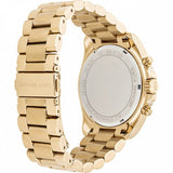 Michael Kors Bradshaw Black Dial Gold Steel Strap Watch for Women - MK5739