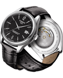 Tissot Ballade Powermatic 80 Cosc Black Dial Black Leather Strap Watch For Men - T108.408.16.057.00