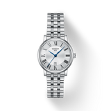 Tissot Carson Premium Lady Silver Dial Silver Steel Strap Watch For Women - T122.210.11.033.00