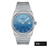 Tissot PRX Powermatic 80 Gradient Blue Dial Silver Steel Strap Watch for Men - T137.407.11.351.01