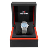 Tissot PRX Powermatic 80 Ice Blue Dial Silver Steel Strap Watch for Men - T137.207.11.351.00