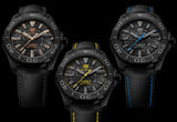 Tag Heuer Aquaracer Calibre 5 Black NATO Strap Carbon Dial Watch for Men - WBD218A.FC6445