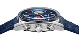 Tag Heuer Carrera Skipper Automatic Chronograph Blue Dial Blue Nylon Strap Watch for Men - CBS2213.FN6002