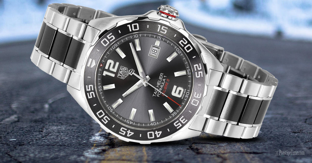 Tag Heuer Formula 1 Anthracite Dial Watch for Men - WAZ2011.BA0843