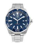 Tag Heuer Aquaracer Blue Dial Silver Steel Strap Watch for Men - WAY101C.BA0746