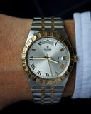 Tudor Royal Automatic Silver Dial Two Tone Steel Strap Watch for Men - M28603-0001