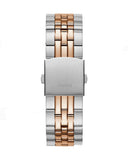 Guess Odyssey Blue Dial Two Tone Steel Strap Watch For Men - W1107G3