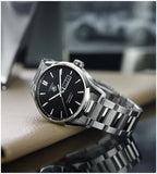 Tag Heuer Carrera Calibre 5 Automatic Black Dial Silver Steel Strap Watch for Men - WAR201A.BA0723 Authentic Buy Shop Now