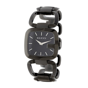 Gucci G Gucci 125 G Series Bracelet Black Dial Watch For Women - YA125403 Authentic Buy Shop Now