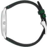 Gucci G-Timeless Green Mother of Pearl Dial Green Leather Strap Watch For Women - YA126585