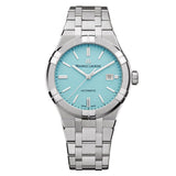 Maurice Lacroix Aikon Automatic Limited Summer Edition Blue Dial Silver Steel Strap Watch For Men - AI6008-SS00F-431-1