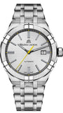 Maurice Lacroix Aikon Automatic Grey Dial Silver Steel Strap Watch For Men - AI6008-SS00F-231-A