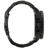 Nixon 51-30 Chrono Black Dial Black Steel Strap Watch for Men - A083-957