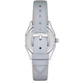 Emporio Armani Valeria Mother of Pearl Dial Blue Leather Strap Watch for Women - AR11032