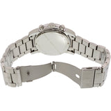 Marc Jacobs Larry Chronograph Black Dial Silver Steel Strap Watch for Men - MBM5050