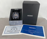 Seiko 5 Sports Automatic Blue Dial Black NATO Strap Watch for Men - SBSA098