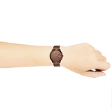 Calvin Klein Minimal Quartz Pink Gold Dial Pink Gold Mesh Bracelet Watch for Men - K3M11TFK