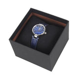 Coach Park Navy Blue Dial Navy Blue Leather Strap Watch for Women - 14503535