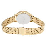 Coach Delancey Mother of Pearl Dial Gold Steel Strap Watch for Women - 14502478