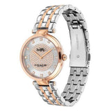 Coach Park Silver Dial Two Tone Steel Strap Watch for Women - 14503644