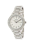 Fossil Jesse White Dial Silver Steel Strap Watch for Women - ES2362