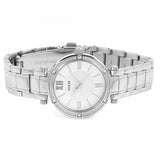 Guess Park Ave White Dial Silver Steel Strap Watch for Women - W0767L1