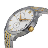 Tissot T Classic Tradition Chronograph White Dial Two Tone Steel Strap Watch For Men - T063.617.22.037.00