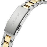 Tag Heuer Aquaracer Quartz Diamonds Mother of Pearl Dial Two Tone Steel Strap Watch for Men - WBD1422.BB0321