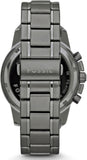 Fossil Dean Chronograph Black Dial Black Steel Strap Watch for Men - FS4721