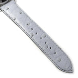 Gucci G Timeless Automatic Mother of Pearl Dial Blue Leather Strap Watch For Women - YA1264113