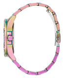 Guess Queen Multicolor Dial Multicolor Steel Strap Watch For Women - GW0464L4