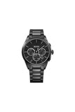 Hugo Boss Onyx Black Dial Black Steel Strap Watch for Men - 1513365