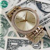 Michael Kors Darci Gold Dial Gold Steel Strap Watch for Women - MK4325