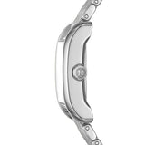 Tory Burch Eleanor White Dial Silver Steel Strap Watch for Women - TBW1069