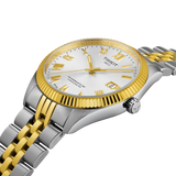 Tissot Ballade Powermatic 80 Cosc Silver Dial Two Tone Steel Strap Watch for Men - T156.408.22.033.00