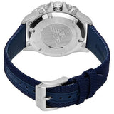 Emporio Armani World Explorer Chronograph Blue Dial Blue Nylon Strap Watch for Men - AR11588