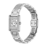 Emporio Armani Genni Analog Mother of Pearl Dial Silver Steel Strap Watch for Women - AR11662
