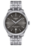 Tissot Chemin Des Tourelles Powermatic 80 Grey Dial Silver Steel Strap Watch for Men - T139.407.11.068.00